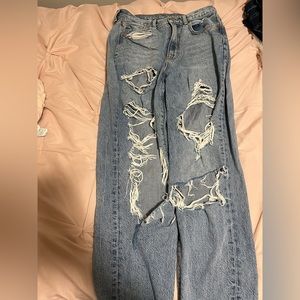 American Eagle mom jeans